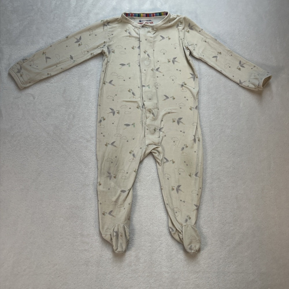 Magnetic Me Sleeper Unisex Baby 3-6m Storks Modal Footed Cozy